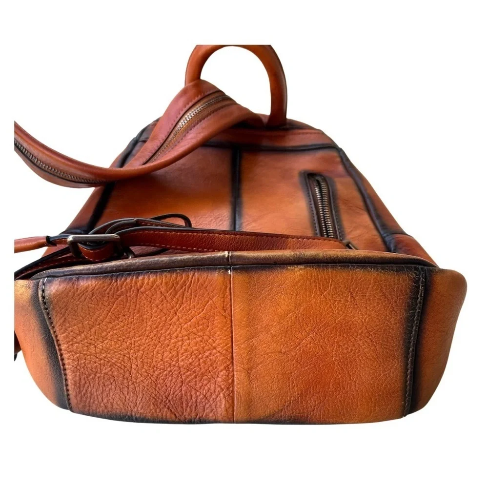 IVTG Genuine Leather Backpack